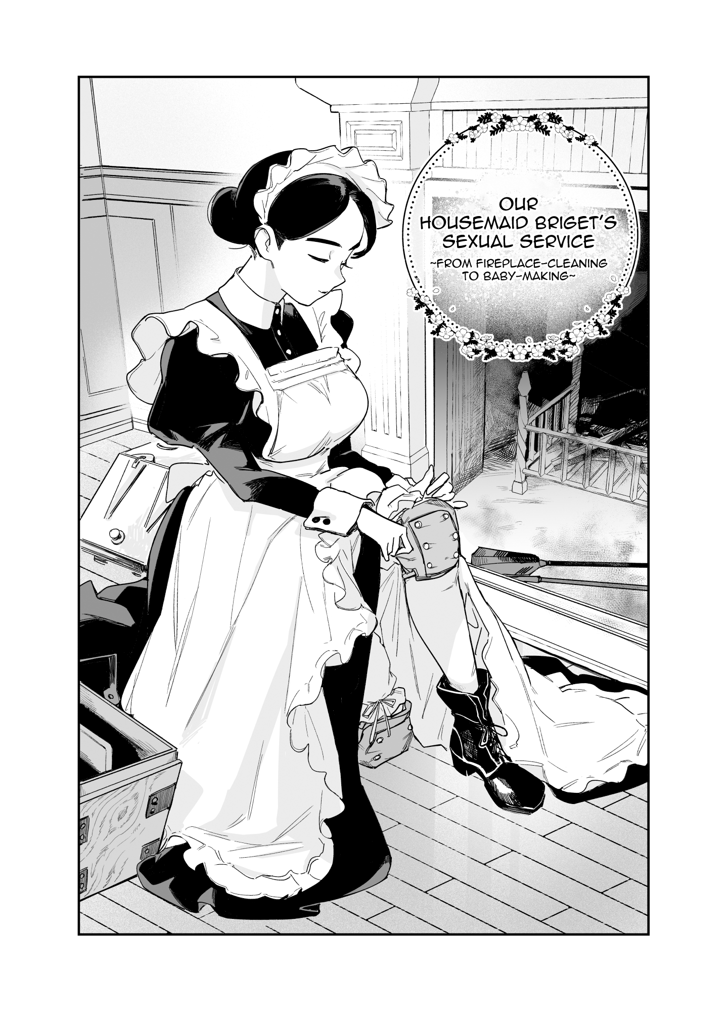 Hentai Manga Comic-My Housemaid Bridget's Sexual Service ~ Everything From Fireplace Cleaning, To Babymaking-Read-3